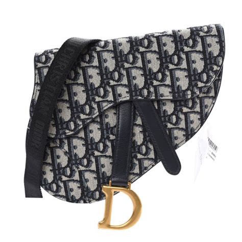 dior oblique saddle clutch|blue dior oblique jacquard.